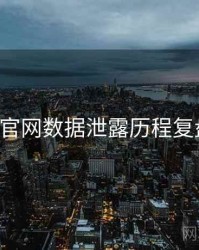 P站官方官网数据泄露历程复盘全追踪