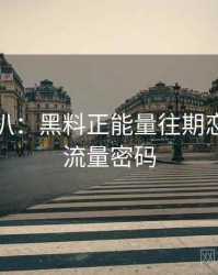 独家深扒：黑料正能量往期恋情曝光流量密码